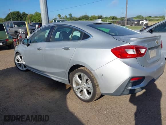 2016 Chevrolet Cruze Premier with VIN 1G1BG5SM3G7305195, listed as a IAAI auction lot 42807971 with 59,652 mi miles and . Bid and sale history available at DreamBid. Image 3.