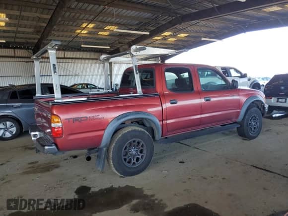 2002 Toyota Tacoma PreRunner с VIN 5TEGM92N72Z071828, выставлен на аукционе Copart как лот 43996335 с пробегом 162 264 миль миль и Списание • Salvage title. История ставок и продаж доступна на DreamBid. Изображение 3.