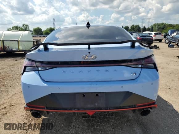 2023 Hyundai Elantra с VIN KMHLW4AK7PU017881, выставлен на аукционе Copart как лот 66521035 с пробегом 19 021 миль миль и Списание • Salvage title. История ставок и продаж доступна на DreamBid. Изображение 6.