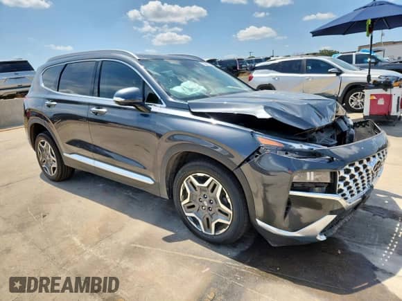 2023 Hyundai Santa Fe Limited с VIN 5NMS44AL3PH653154, выставлен на аукционе Copart как лот 70647515 с пробегом 19 667 миль миль и Списание • Salvage title. История ставок и продаж доступна на DreamBid. Изображение 4.