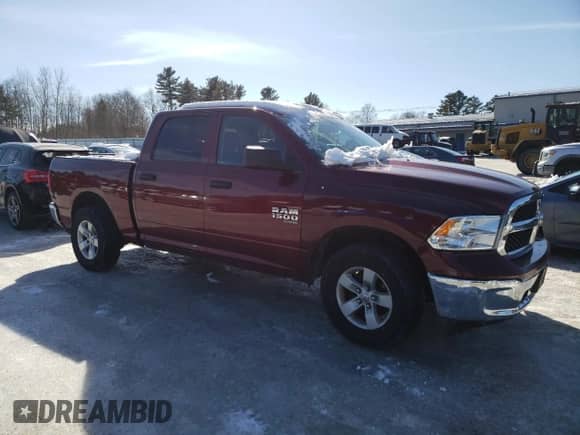 2020 Ram 1500 Tradesman z VIN 3C6RR7KG1LG132398, wystawiony jako Copart lot #45379375 z przebiegiem 84 890 mil mil oraz Szkoda całkowita • Salvage title. Historia ofert i sprzedaży dostępna na DreamBid. Obrazek 4.