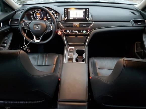 2019 Honda Accord EX-L with VIN 1HGCV2F54KA013037, listed as a Copart auction lot 85107224 with 86,419 mi miles and Salvage title. Bid and sale history available at DreamBid. Image 8.