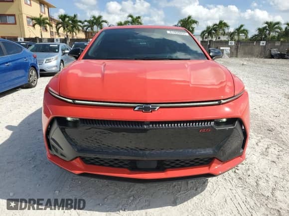 2025 Chevrolet Equinox EV RS с VIN 3GN7DSRP4SS133278, выставлен на аукционе Copart как лот 61950055 с пробегом 4 899 миль миль и Списание • Salvage title. История ставок и продаж доступна на DreamBid. Изображение 5.