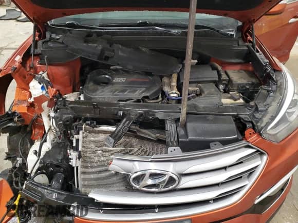 2018 Hyundai Santa Fe 2.0T with VIN 5XYZUDLA0JG516670, listed as a Copart auction lot 70360705 with 157,869 mi miles and Salvage title. Bid and sale history available at DreamBid. Image 12.