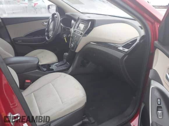 2018 Hyundai Santa Fe 2.4L with VIN 5XYZT3LB1JG556195, listed as a IAAI auction lot 43310112 with 132,565 mi miles and . Bid and sale history available at DreamBid. Image 5.