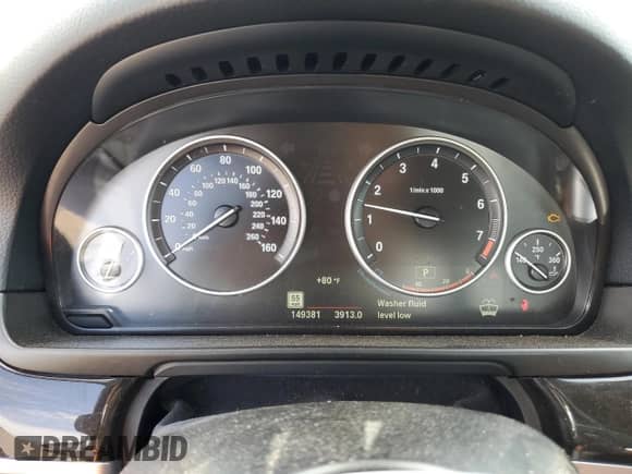 2016 BMW 5 Series 550i z VIN WBAKN9C53GD962850, wystawiony jako Copart lot #58147585 z przebiegiem 149 381 mil mil oraz Szkoda całkowita • Salvage title. Historia ofert i sprzedaży dostępna na DreamBid. Obrazek 9.