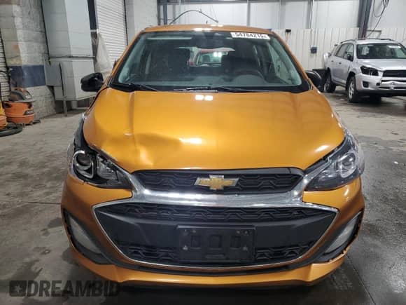 2019 Chevrolet Spark LS with VIN KL8CB6SA0KC707321, listed as a Copart auction lot 54784215 with 194,376 mi miles and Salvage title. Bid and sale history available at DreamBid. Image 5.