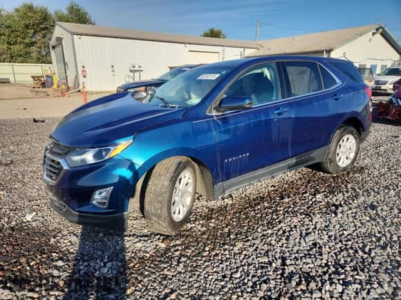 2020 Chevrolet Equinox LT with VIN 3GNAXJEVXLL122874, listed as a Copart auction lot 82103175 with Not provided miles and Salvage title. Bid and sale history available at DreamBid. Image 1.