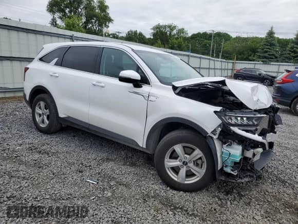 2023 Kia Sorento LX with VIN 5XYRGDLCXPG220136, listed as a Copart auction lot 62845115 with 26,831 mi miles and Salvage title. Bid and sale history available at DreamBid. Image 4.