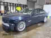 2015 BMW 7 Series 750i xDrive with VIN WBAYB6C57FD965931, listed as a Copart auction lot 44422205 with 100,702 mi miles and Salvage title. Bid and sale history available at DreamBid. Image 1.