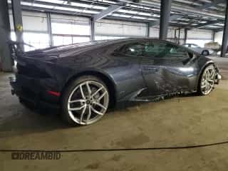2015 Lamborghini Huracan с VIN ZHWUC1ZF7FLA00665, выставлен на аукционе Copart как лот 78672804 с пробегом 94 831 миль миль и Списание • Salvage title. История ставок и продаж доступна на DreamBid. Изображение 3.