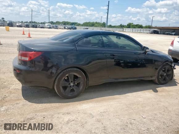 2011 Lexus IS 250 C z VIN JTHFF2C29B2515361, wystawiony jako Copart lot #68547735 z przebiegiem 101 362 mil mil oraz Szkoda całkowita • Salvage title. Historia ofert i sprzedaży dostępna na DreamBid. Obrazek 3.