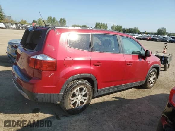 2012 Chevrolet Orlando 1LT с VIN KL77P2EMXCK614979, выставлен на аукционе Copart как лот 70815394 с пробегом 187 640 миль миль и Чистый • Clean title. История ставок и продаж доступна на DreamBid. Изображение 3.