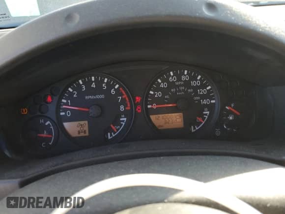 2005 Nissan Frontier Nismo with VIN 1N6AD07W35C443586, listed as a Copart auction lot 80103485 with 121,008 mi miles and Salvage title. Bid and sale history available at DreamBid. Image 9.