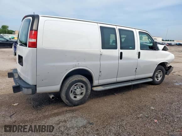 2019 Chevrolet Express Cargo с VIN 1GCWGAFG5K1234096, выставлен на аукционе Copart как лот 58727925 с пробегом 178 704 миль миль и Списание • Salvage title. История ставок и продаж доступна на DreamBid. Изображение 3.