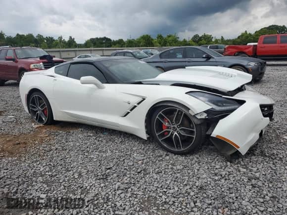 2017 Chevrolet Corvette 2LT с VIN 1G1YD2D77H5100579, выставлен на аукционе Copart как лот 58973455 с пробегом Не указан миль и Списание • Salvage title. История ставок и продаж доступна на DreamBid. Изображение 4.