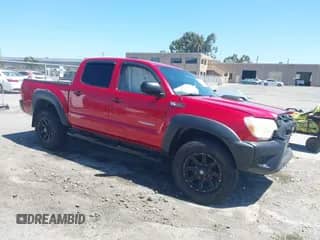 2015 Toyota Tacoma with VIN 5TFJX4CN0FX050881, listed as a IAAI auction lot 42908508 with 135,477 mi miles and . Bid and sale history available at DreamBid. Image 1.