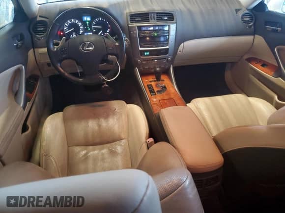 2009 Lexus IS 250 с VIN JTHBK262692084672, выставлен на аукционе Copart как лот 86324385 с пробегом 79 330 миль миль и Списание • Salvage title. История ставок и продаж доступна на DreamBid. Изображение 8.