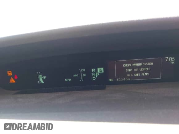 2014 Toyota Prius Four with VIN JTDKN3DUXE1821276, listed as a IAAI auction lot 43246133 with 53,343 mi miles and . Bid and sale history available at DreamBid. Image 7.