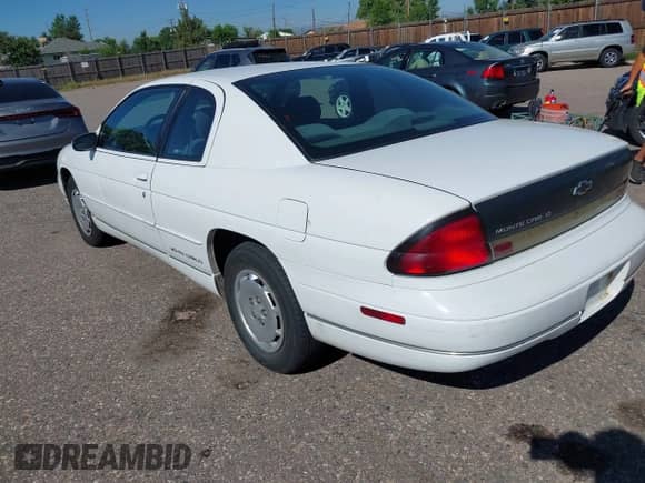1999 Chevrolet Monte Carlo LS с VIN 2G1WW12M2X9285873, выставлен на аукционе IAAI как лот 42537198 с пробегом 203 512 миль миль и . История ставок и продаж доступна на DreamBid. Изображение 3.