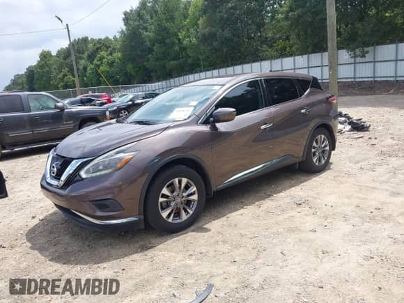 2018 Nissan Murano SV с VIN 5N1AZ2MGXJN193125, выставлен на аукционе IAAI как лот 43058216 с пробегом 154 500 миль миль и . История ставок и продаж доступна на DreamBid. Изображение 2.