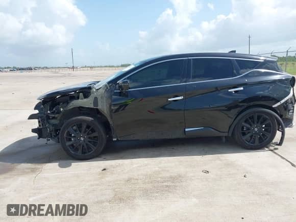 2022 Nissan Murano SL with VIN 5N1AZ2CJXNC106838, listed as a IAAI auction lot 42548672 with 45,324 mi miles and . Bid and sale history available at DreamBid. Image 14.