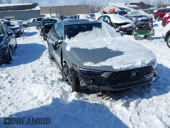 2024 Honda Accord EX-L с VIN 1HGCY2F62RA022748, выставлен на аукционе IAAI как лот 41591929 с пробегом 15 832 миль миль и . История ставок и продаж доступна на DreamBid. Изображение 1.