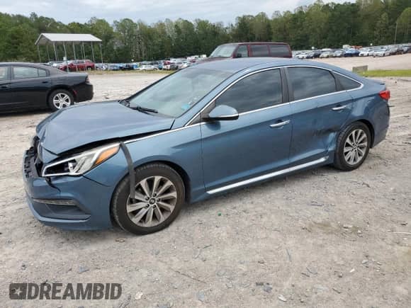 2015 Hyundai Sonata Sport с VIN 5NPE34AF5FH087221, выставлен на аукционе Copart как лот 80533875 с пробегом 163 111 миль миль и Списание • Salvage title. История ставок и продаж доступна на DreamBid. Изображение 1.