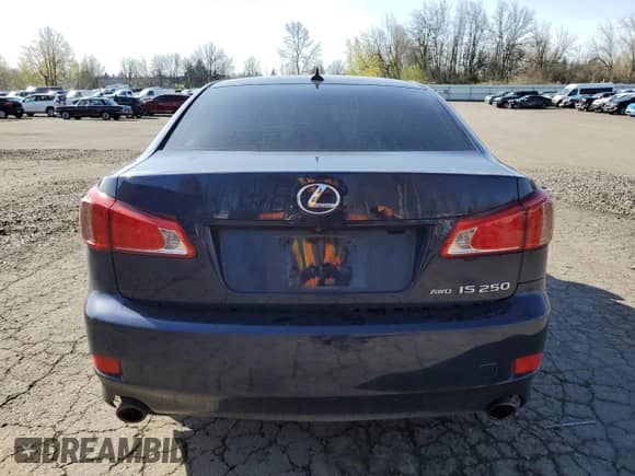 2012 Lexus IS 250 z VIN JTHCF5C20C5053048, wystawiony jako Copart lot #52008195 z przebiegiem 134 235 mil mil oraz Szkoda całkowita • Salvage title. Historia ofert i sprzedaży dostępna na DreamBid. Obrazek 6.