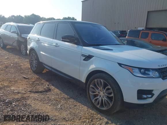2014 Land Rover Range Rover Sport Supercharged with VIN SALWR2EF3EA337653, listed as a IAAI auction lot 42654430 with 103,476 mi miles and . Bid and sale history available at DreamBid. Image 1.