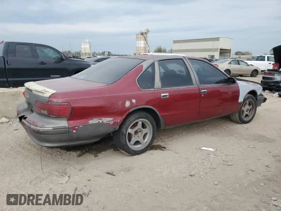 1996 Chevrolet Caprice 1SA Special Value с VIN 1G1BL52P3TR152631, выставлен на аукционе Copart как лот 86670115 с пробегом Не указан миль и Чистый • Clean title. История ставок и продаж доступна на DreamBid. Изображение 3.