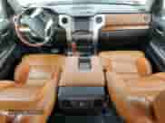 2016 Toyota Tundra Platinum with VIN 5TFGW5F1XGX202792, listed as a Copart auction lot 88989585 with 59,422 mi miles and Salvage title. Bid and sale history available at DreamBid. Image 8.