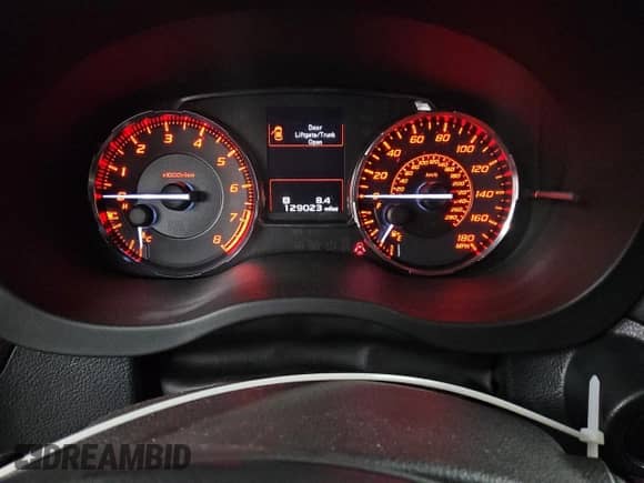 2015 Subaru WRX Limited with VIN JF1VA1J66F9828320, listed as a Copart auction lot 84387475 with 129,023 mi miles and Clean title. Bid and sale history available at DreamBid. Image 9.