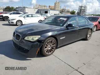 2014 BMW 7 Series ALPINA B7 with VIN WBAYE8C53ED135089, listed as a Copart auction lot 57943575 with 100,096 mi miles and Salvage title. Bid and sale history available at DreamBid. Image 1.