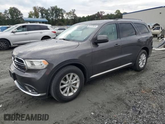 2014 Dodge Durango SXT with VIN 1C4RDHAG4EC513943, listed as a Copart auction lot 81117075 with 160,545 mi miles and Salvage title. Bid and sale history available at DreamBid. Image 1.