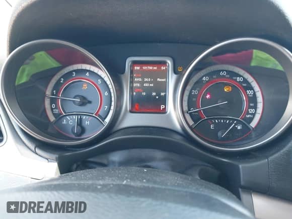 2016 Dodge Journey Crossroad Plus with VIN 3C4PDCGG4GT154134, listed as a IAAI auction lot 42124659 with 101,700 mi miles and . Bid and sale history available at DreamBid. Image 7.