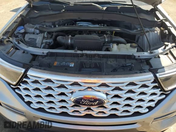 2021 Ford Explorer Platinum с VIN 1FM5K8HC1MGA67647, выставлен на аукционе Copart как лот 80132335 с пробегом 42 370 миль миль и Списание • Salvage title. История ставок и продаж доступна на DreamBid. Изображение 12.