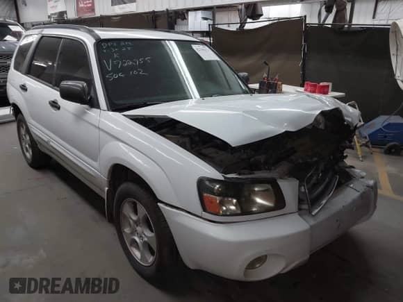 2003 Subaru Forester XS with VIN JF1SG65613H722755, listed as a IAAI auction lot 42196271 with 270,318 mi miles and . Bid and sale history available at DreamBid. Image 1.