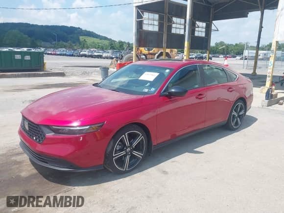 2024 Honda Accord Sport z VIN 1HGCY2F51RA054467, wystawiony jako IAAI lot #42837061 z przebiegiem 12 874 mil mil oraz . Historia ofert i sprzedaży dostępna na DreamBid. Obrazek 2.