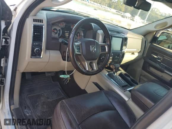 2013 Ram 1500 Longhorn with VIN 1C6RR7WTXDS663083, listed as a Copart auction lot 83121184 with 224,052 mi miles and Salvage title. Bid and sale history available at DreamBid. Image 8.