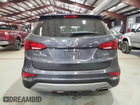 2017 Hyundai Santa Fe 2.4L with VIN 5XYZU3LB3HG391774, listed as a Copart auction lot 90070145 with 117,308 mi miles and Clean title. Bid and sale history available at DreamBid. Image 6.