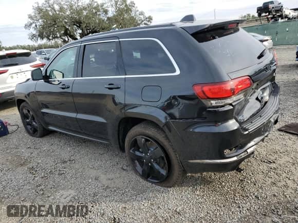2016 Jeep Grand Cherokee High Altitude with VIN 1C4RJECG9GC464309, listed as a Copart auction lot 41870675 with 78,404 mi miles and Salvage title. Bid and sale history available at DreamBid. Image 2.