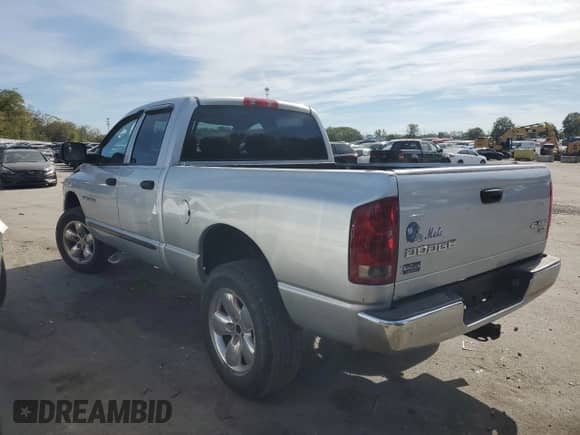 2004 Dodge 1500 SLT z VIN 1D7HU18N24S787496, wystawiony jako Copart lot #84742875 z przebiegiem 173 654 mil mil oraz Szkoda całkowita • Salvage title. Historia ofert i sprzedaży dostępna na DreamBid. Obrazek 2.