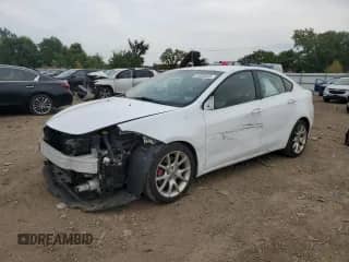 2013 Dodge Dart SXT with VIN 1C3CDFBA8DD241799, listed as a Copart auction lot 81650945 with 167,502 mi miles and Salvage title. Bid and sale history available at DreamBid. Image 1.