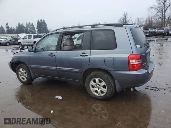 2003 Toyota Highlander с VIN JTEHD21A830024072, выставлен на аукционе Copart как лот 88086155 с пробегом 197 258 миль миль и Списание • Salvage title. История ставок и продаж доступна на DreamBid. Изображение 2.