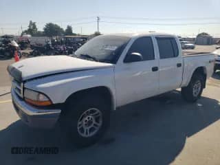 2004 Dodge Dakota SLT z VIN 1D7HG48N04S520561, wystawiony jako Copart lot #65346965 z przebiegiem 196 215 mil mil oraz Szkoda całkowita • Salvage title. Historia ofert i sprzedaży dostępna na DreamBid. Obrazek 1.