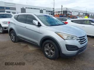 2016 Hyundai Santa Fe with VIN 5XYZT3LB8GG364555, listed as a IAAI auction lot 43293794 with 129,543 mi miles and . Bid and sale history available at DreamBid. Image 1.