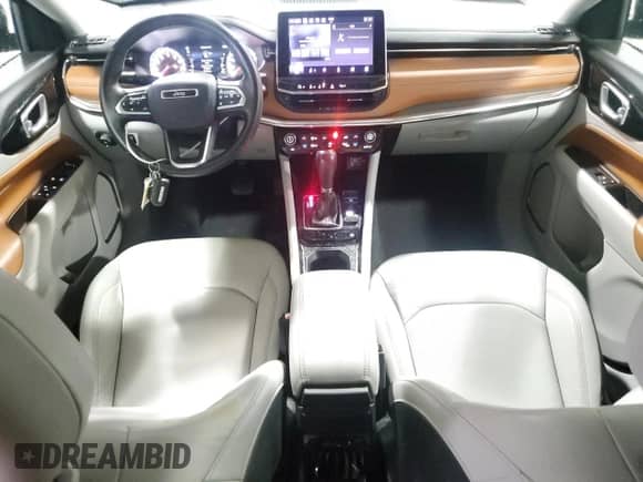 2022 Jeep Compass Limited with VIN 3C4NJDCB7NT113249, listed as a Copart auction lot 85197645 with 37,158 mi miles and Salvage title. Bid and sale history available at DreamBid. Image 8.