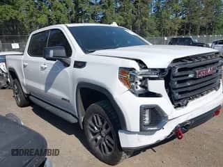 2022 GMC Sierra 1500 AT4 z VIN 1GTP9EEL3NZ178637, wystawiony jako IAAI lot #42417067 z przebiegiem 53 021 mil mil oraz . Historia ofert i sprzedaży dostępna na DreamBid. Obrazek 1.