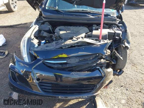 2016 Hyundai Accent SE with VIN KMHCT4AE2GU017600, listed as a IAAI auction lot 43487314 with 69,564 mi miles and . Bid and sale history available at DreamBid. Image 14.